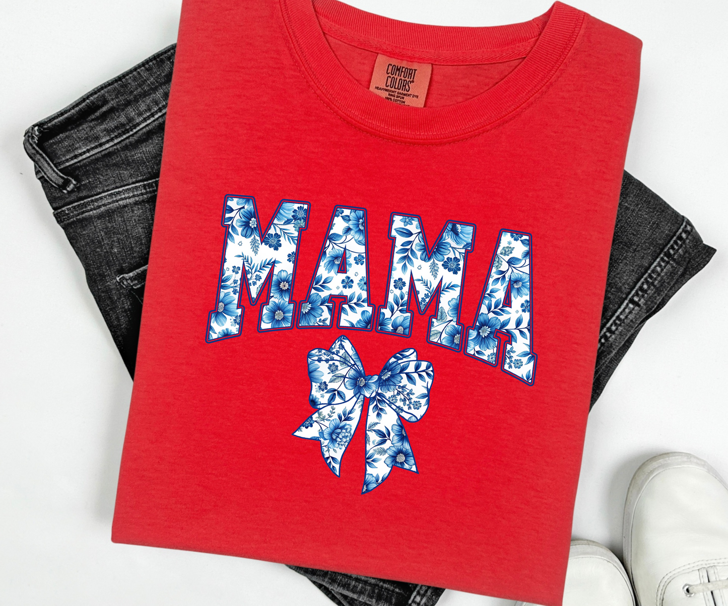 Mamaw Sweatshirt, Toile De Jouy Grandma Gifts, New Mamaw Crewneck, Coquette Mamaw Sweater Mothers Day Gift Christmas Mamaw Gifts