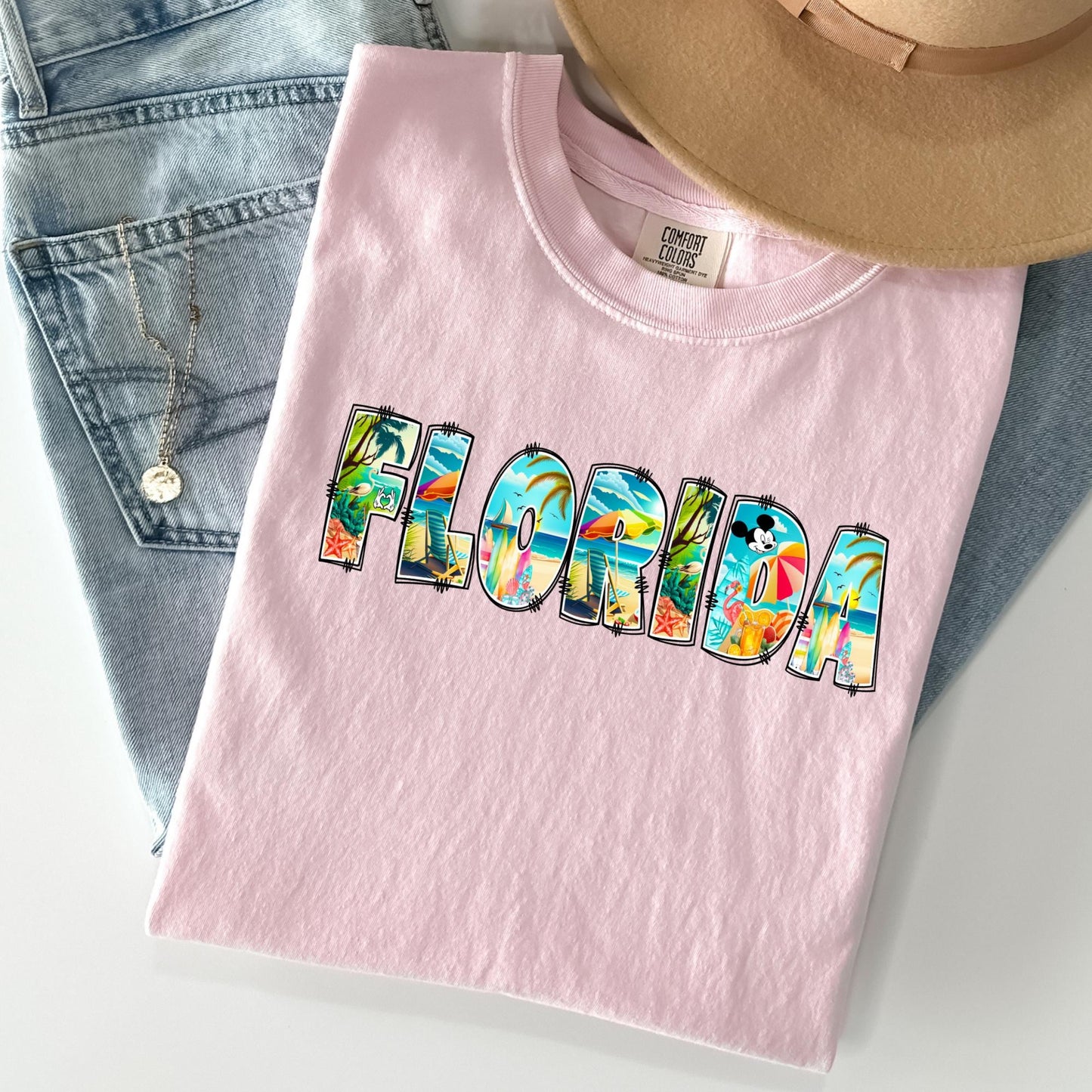 Florida Shirt Comfort Colors® Tshirt Florida Tshirt Comfort Colors® Shirt Florida T Shirt Comfort Colors® T Shirt Florida Tee sunshine state