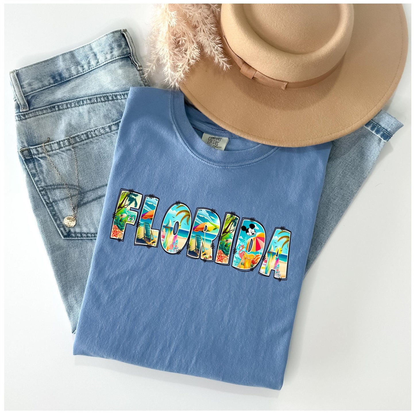 Florida Shirt Comfort Colors® Tshirt Florida Tshirt Comfort Colors® Shirt Florida T Shirt Comfort Colors® T Shirt Florida Tee sunshine state