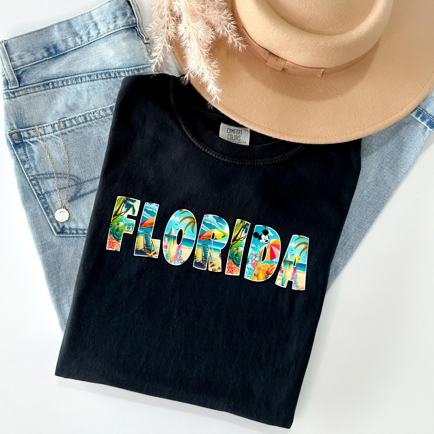 Florida Shirt Comfort Colors® Tshirt Florida Tshirt Comfort Colors® Shirt Florida T Shirt Comfort Colors® T Shirt Florida Tee sunshine state