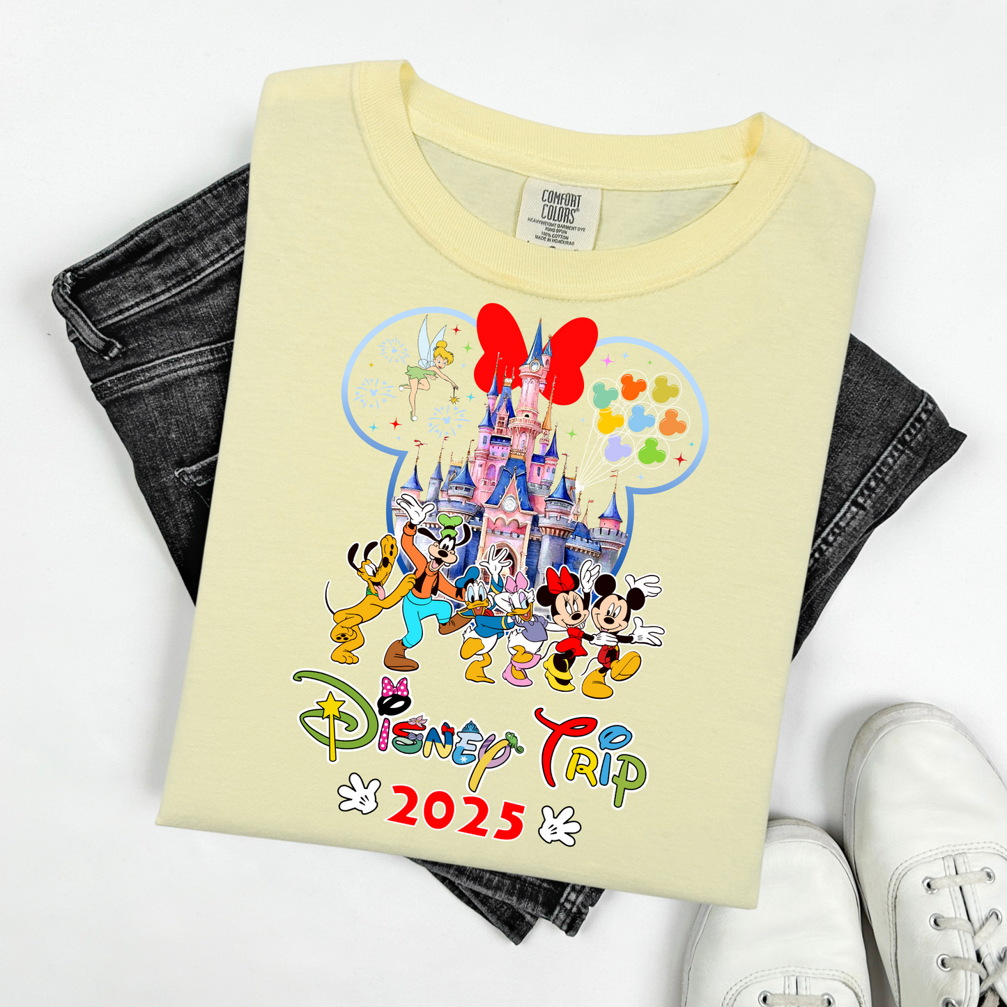 Custom Disney 2025 Shirt, 2025 Disney Tees, Disneyworld Shirts, Disney Trip Shirts, Disney Family Matching Shirt, Disney Vacation T-Shirt