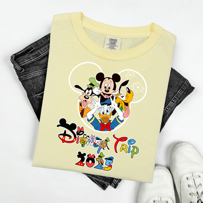 Custom Disney 2025 Shirt, 2025 Disney Tees, Disneyworld Shirts, Disney Trip Shirts, Disney Family Matching Shirt, Disney Vacation T-Shirt