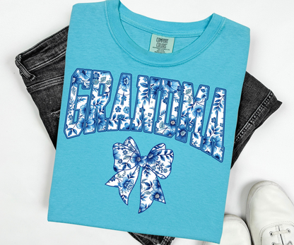 Mamaw Sweatshirt, Toile De Jouy Grandma Gifts, New Mamaw Crewneck, Coquette Mamaw Sweater Mothers Day Gift Christmas Mamaw Gifts