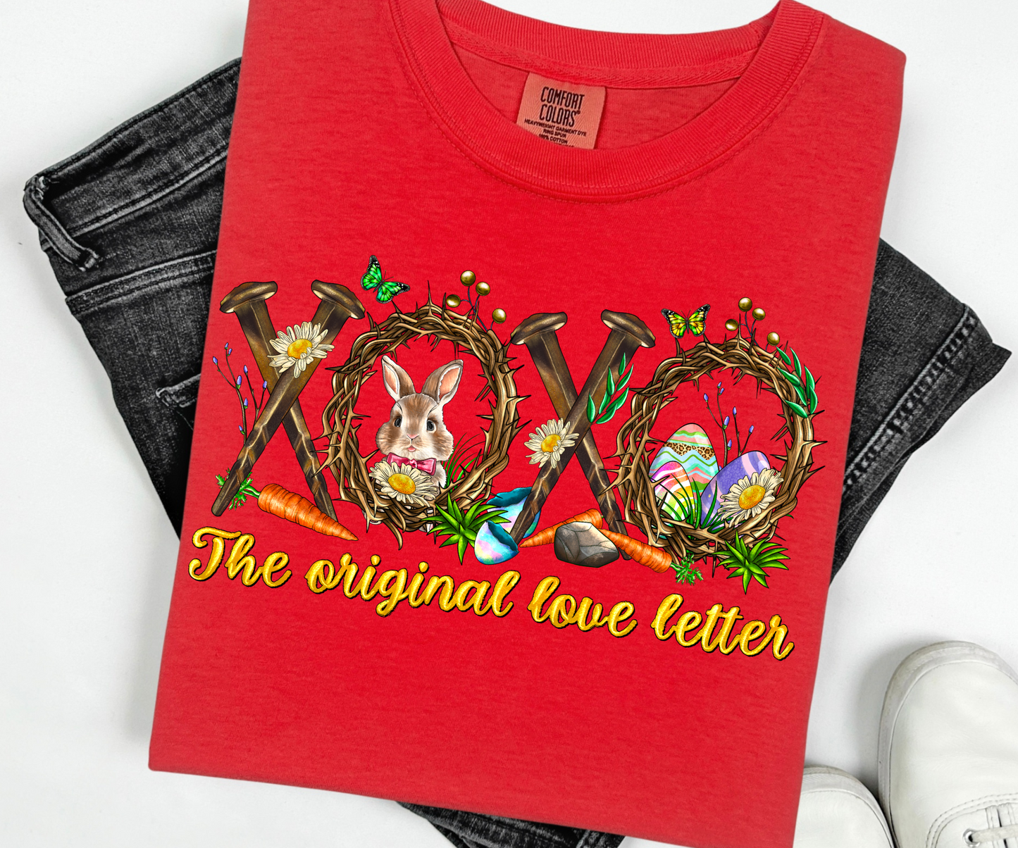 XOXO The Original Love Letters Easter, Crewneck Sweatshirt, XOXO hoodie, Bible Verse sweatshirt, Christian Hoodies, Easter Gift, Gift for her