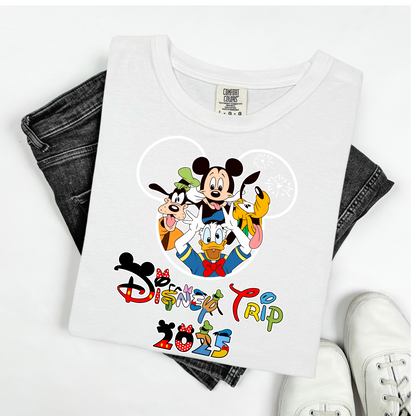 Custom Disney 2025 Shirt, 2025 Disney Tees, Disneyworld Shirts, Disney Trip Shirts, Disney Family Matching Shirt, Disney Vacation T-Shirt