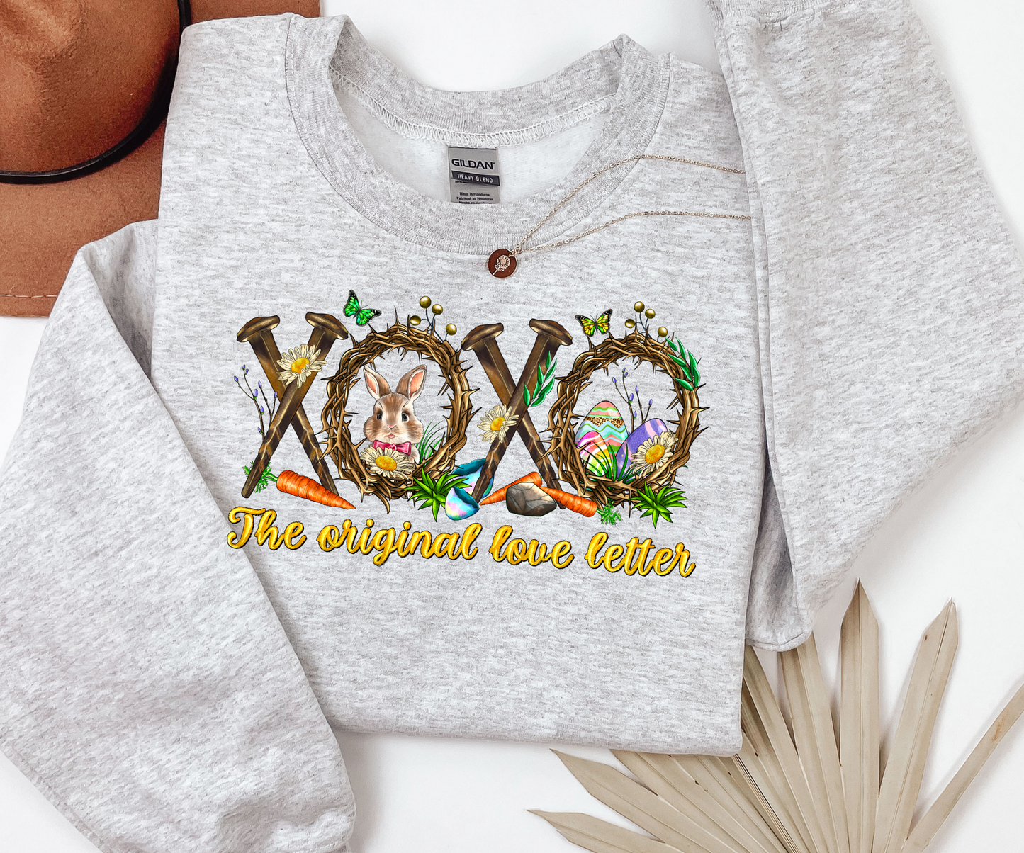 XOXO The Original Love Letters Easter, Crewneck Sweatshirt, XOXO hoodie, Bible Verse sweatshirt, Christian Hoodies, Easter Gift, Gift for her