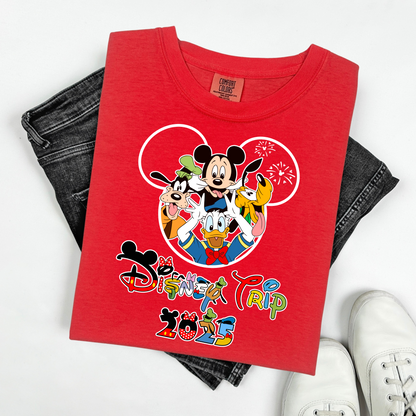 Custom Disney 2025 Shirt, 2025 Disney Tees, Disneyworld Shirts, Disney Trip Shirts, Disney Family Matching Shirt, Disney Vacation T-Shirt