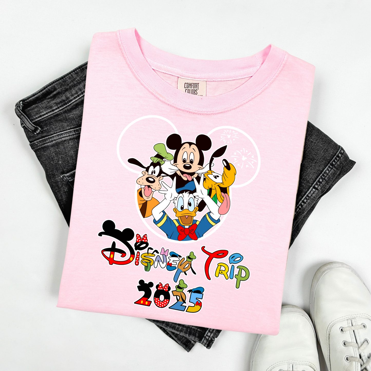 Custom Disney 2025 Shirt, 2025 Disney Tees, Disneyworld Shirts, Disney Trip Shirts, Disney Family Matching Shirt, Disney Vacation T-Shirt