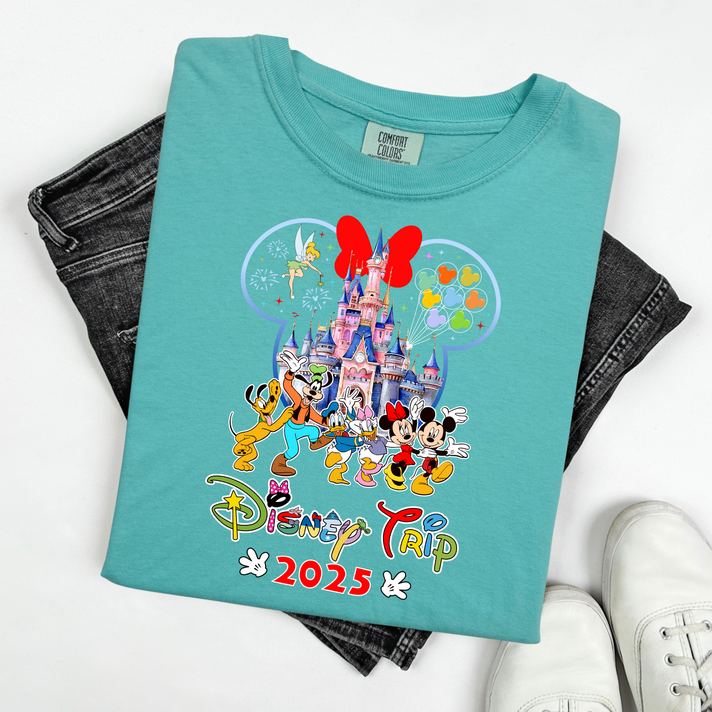 Custom Disney 2025 Shirt, 2025 Disney Tees, Disneyworld Shirts, Disney Trip Shirts, Disney Family Matching Shirt, Disney Vacation T-Shirt