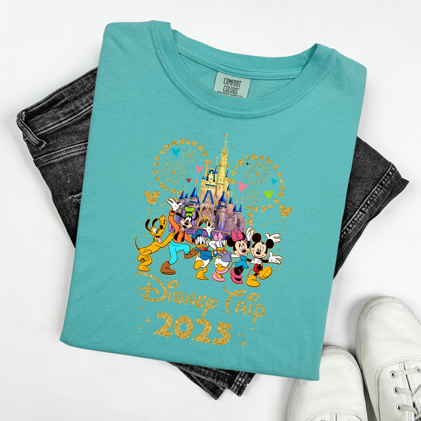 Custom Disney 2025 Shirt, 2025 Disney Tees, Disneyworld Shirts, Disney Trip Shirts, Disney Family Matching Shirt, Disney Vacation T-Shirt