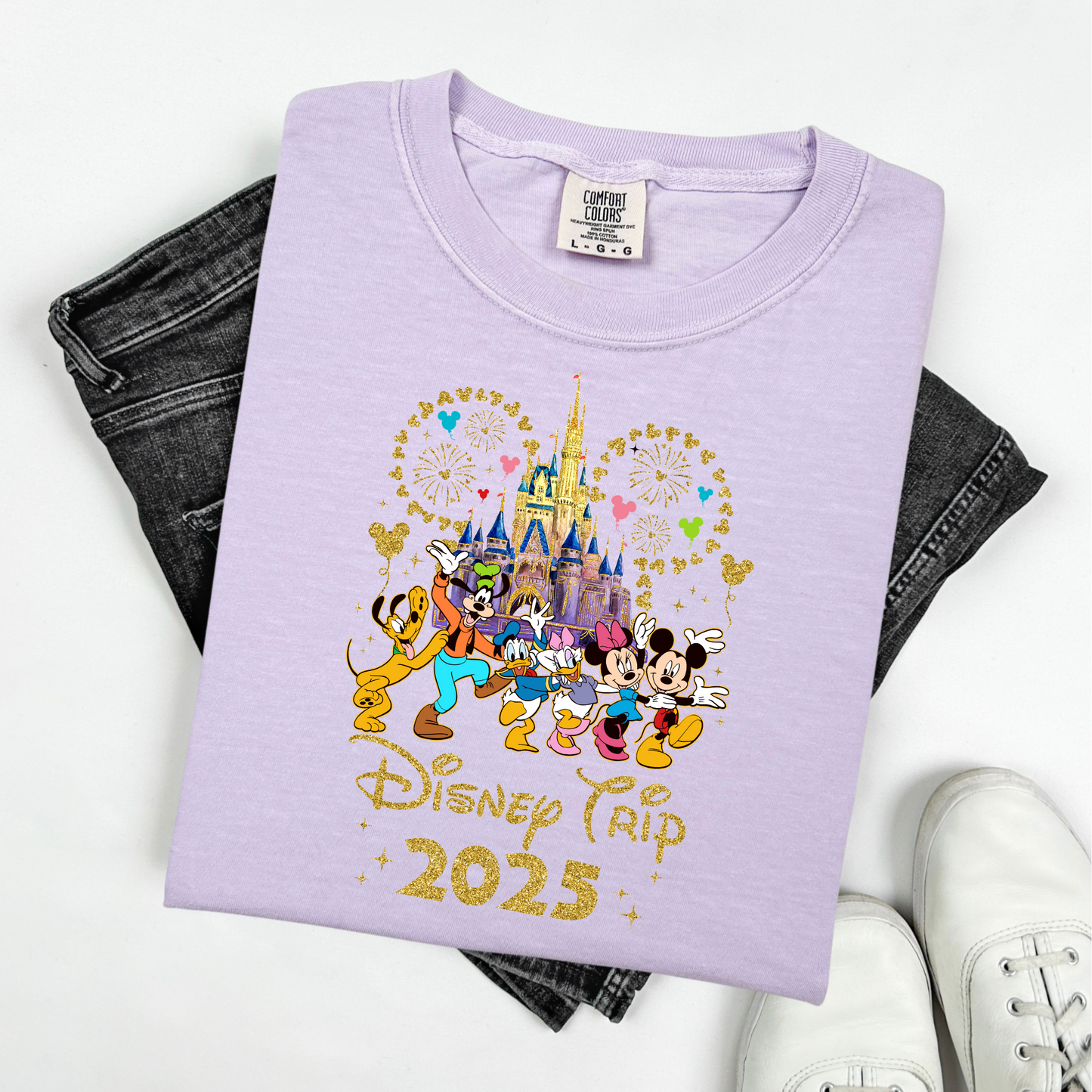 Custom Disney 2025 Shirt, 2025 Disney Tees, Disneyworld Shirts, Disney Trip Shirts, Disney Family Matching Shirt, Disney Vacation T-Shirt