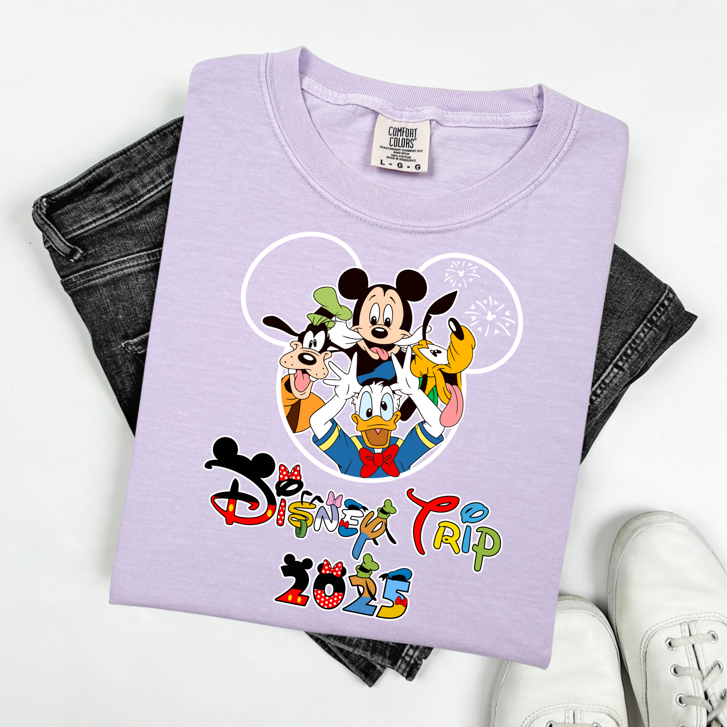 Custom Disney 2025 Shirt, 2025 Disney Tees, Disneyworld Shirts, Disney Trip Shirts, Disney Family Matching Shirt, Disney Vacation T-Shirt