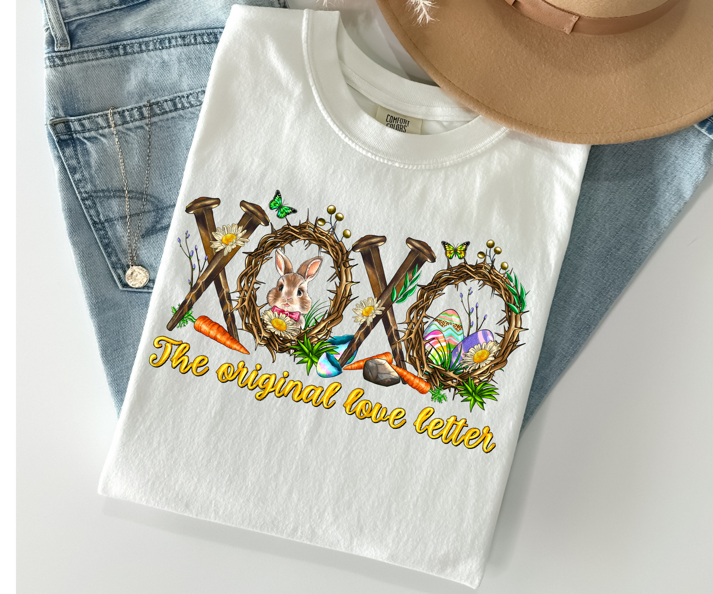 XOXO The Original Love Letters Easter, Crewneck Sweatshirt, XOXO hoodie, Bible Verse sweatshirt, Christian Hoodies, Easter Gift, Gift for her