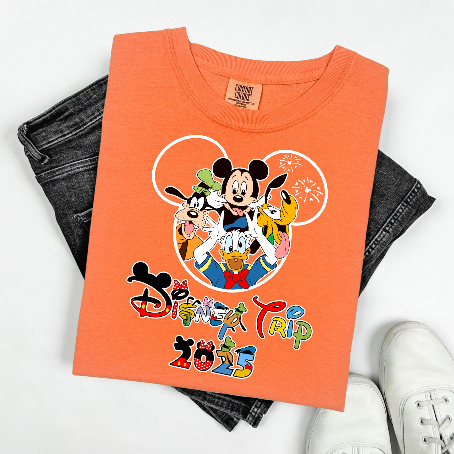 Custom Disney 2025 Shirt, 2025 Disney Tees, Disneyworld Shirts, Disney Trip Shirts, Disney Family Matching Shirt, Disney Vacation T-Shirt