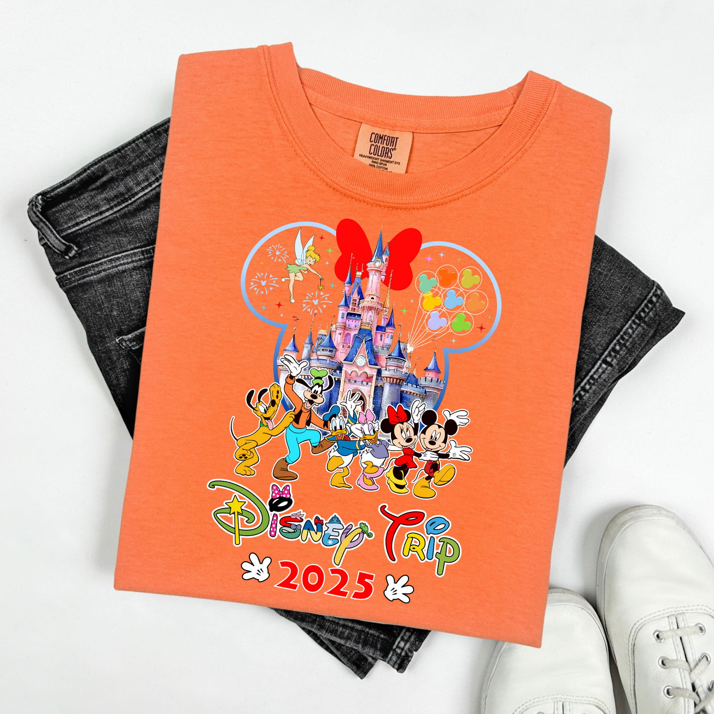 Custom Disney 2025 Shirt, 2025 Disney Tees, Disneyworld Shirts, Disney Trip Shirts, Disney Family Matching Shirt, Disney Vacation T-Shirt