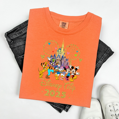 Custom Disney 2025 Shirt, 2025 Disney Tees, Disneyworld Shirts, Disney Trip Shirts, Disney Family Matching Shirt, Disney Vacation T-Shirt