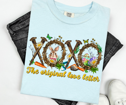 XOXO The Original Love Letters Easter, Crewneck Sweatshirt, XOXO hoodie, Bible Verse sweatshirt, Christian Hoodies, Easter Gift, Gift for her