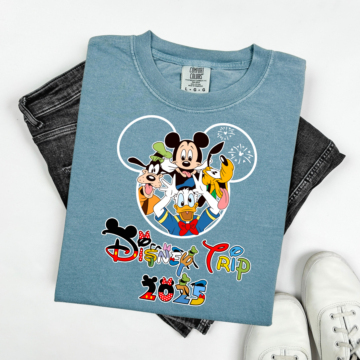 Custom Disney 2025 Shirt, 2025 Disney Tees, Disneyworld Shirts, Disney Trip Shirts, Disney Family Matching Shirt, Disney Vacation T-Shirt