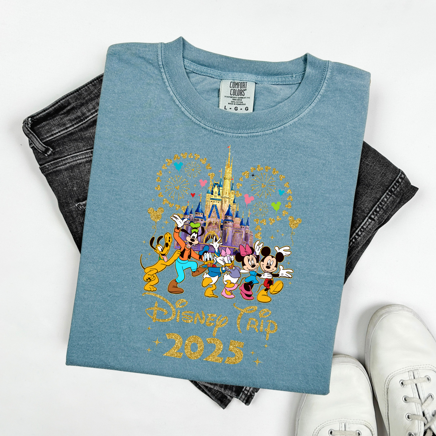 Custom Disney 2025 Shirt, 2025 Disney Tees, Disneyworld Shirts, Disney Trip Shirts, Disney Family Matching Shirt, Disney Vacation T-Shirt