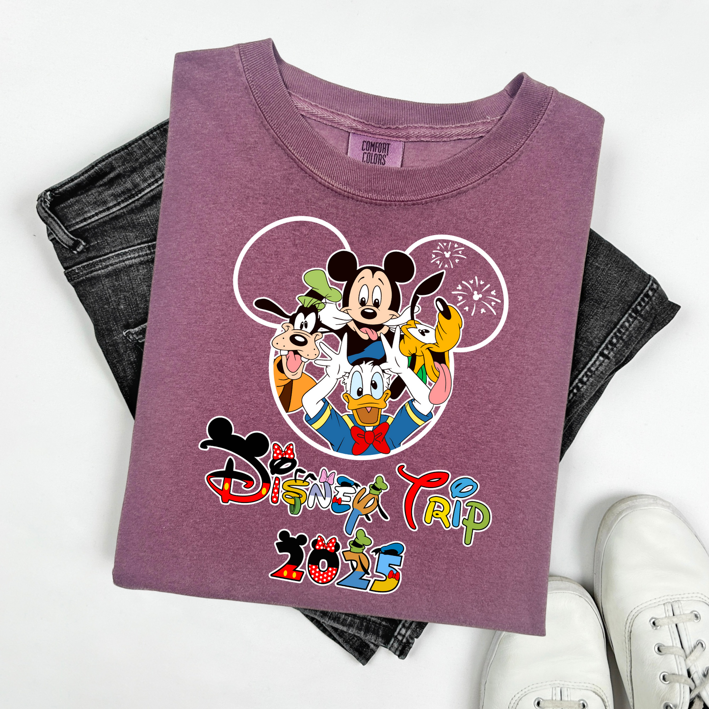 Custom Disney 2025 Shirt, 2025 Disney Tees, Disneyworld Shirts, Disney Trip Shirts, Disney Family Matching Shirt, Disney Vacation T-Shirt