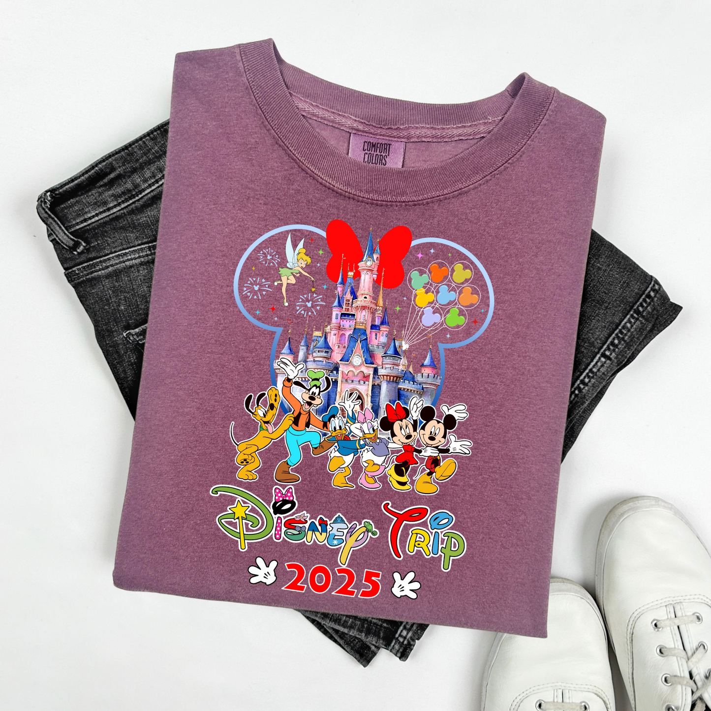 Custom Disney 2025 Shirt, 2025 Disney Tees, Disneyworld Shirts, Disney Trip Shirts, Disney Family Matching Shirt, Disney Vacation T-Shirt