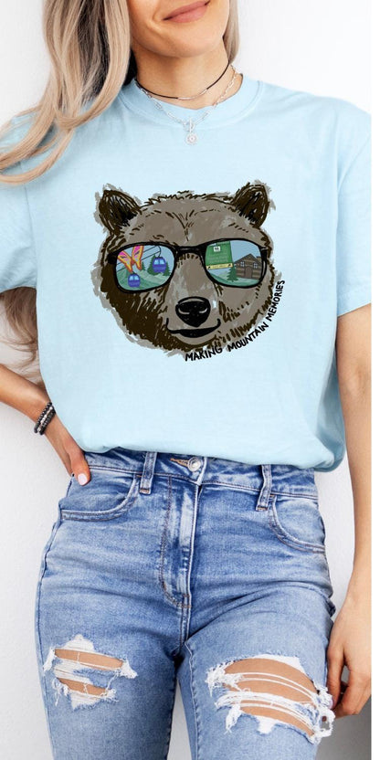 Comfort Colors Hiking Shirt, Great Smoky Mountains Shirt, Camping Sweatshirt, Tennessee Shirt, Nature Enthusiast Outfit, Outdoor Shirt Bear