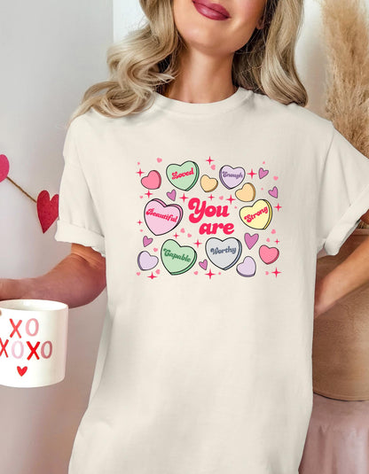 Cute Valentines Tshirt, Be Mine Sweatshirt, Valentines Day, Conversation Hearts Shirt, I Love You Shirt, Heart Candy Shirt, Couple Shirt