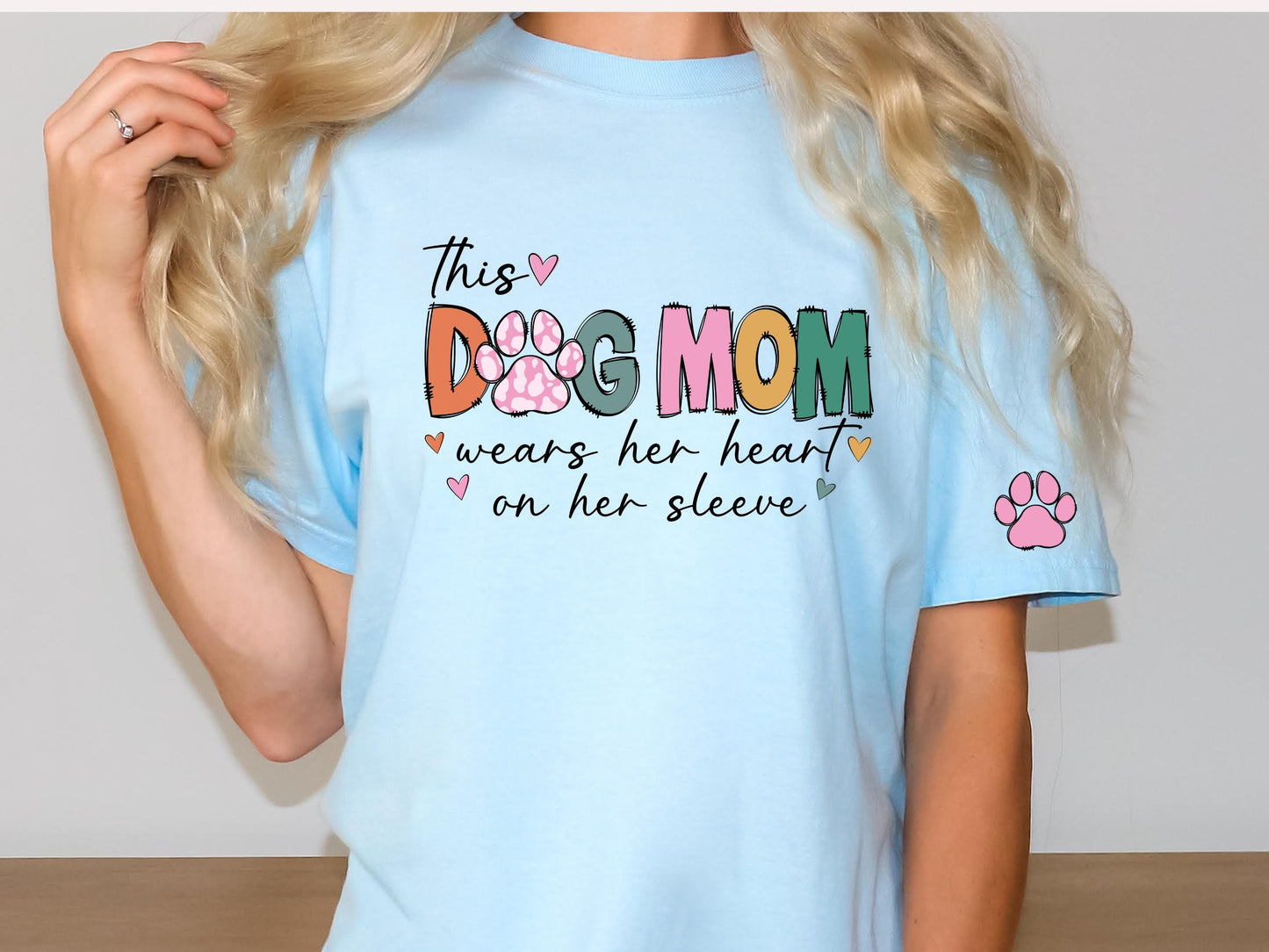 Dog Mom Sweatshirts - Custom Dog Mom Shirt - Dog Mom Shirts - Womens Sweatshirts - Dog Mom Tshirt - Dog Mom Gift - Dog Mom Tee- Custom dog