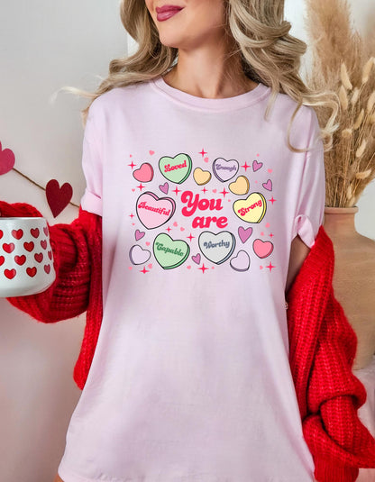 Cute Valentines Tshirt, Be Mine Sweatshirt, Valentines Day, Conversation Hearts Shirt, I Love You Shirt, Heart Candy Shirt, Couple Shirt